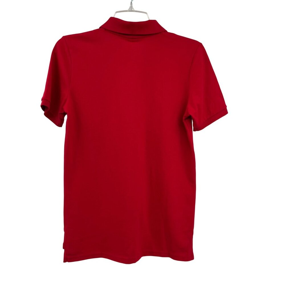 Arizona Boys L 14/16 Red Flex Polo Shirt New No Tags - Picture 2 of 10